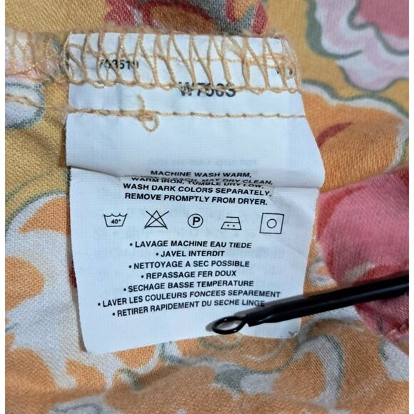 Vintage 2003 Patagonia Pataloha Golden Habiscus Womens Sleeveless Floral Dress S - Picture 3 of 9